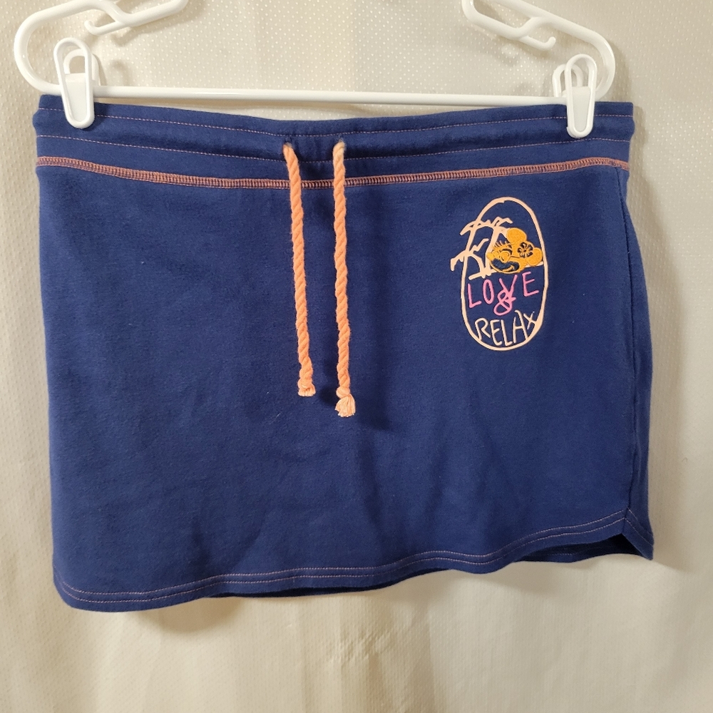 Disney Parks Short Mini Skirt Sweatshirt like Feel Size‎ Medium Minnie Mouse
